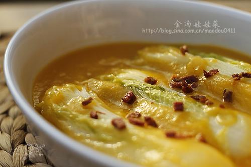 金汤娃娃菜的做法