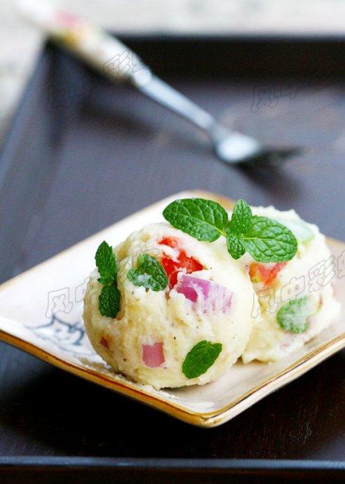 薄荷土豆泥的做法