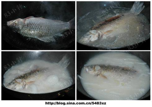 萝卜鲫鱼汤的做法