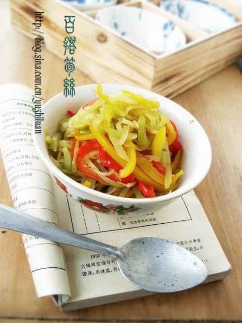 百搭笋丝的做法