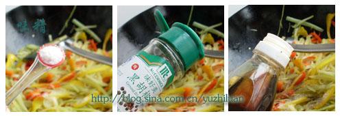 百搭笋丝的做法