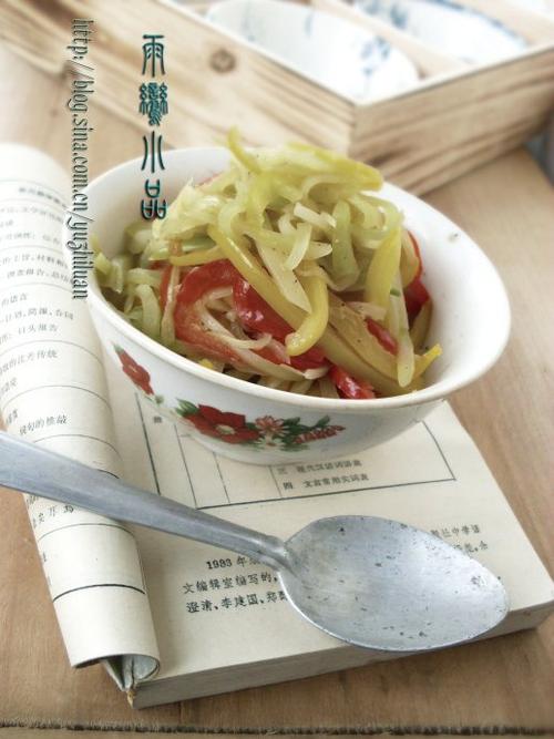 百搭笋丝的做法