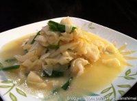 姜葱炒百叶+三汁焖鸡翅的做法