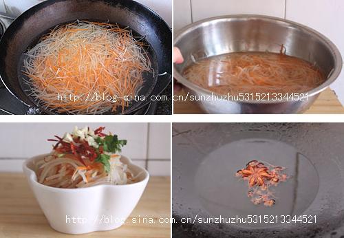 炝拌土豆丝的做法