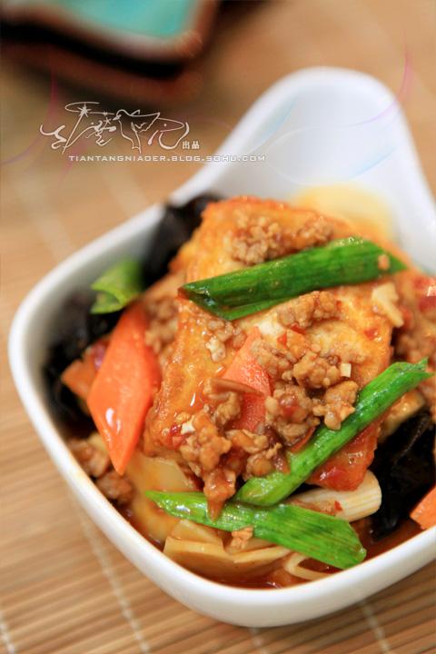 家常营养豆腐的做法