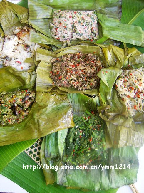 傣味包烧的做法