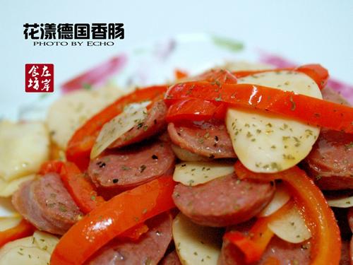 花样德国香肠的做法