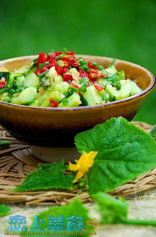 蒜香剁椒黄瓜的做法