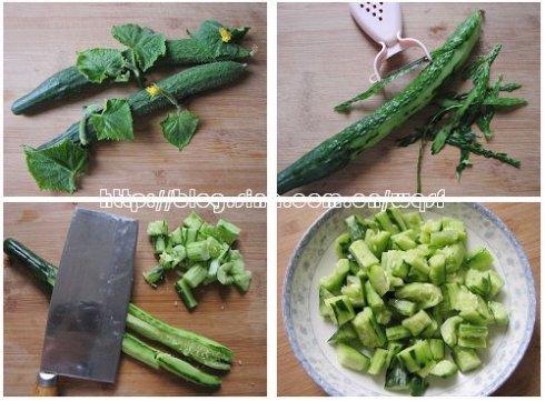 蒜香剁椒黄瓜的做法