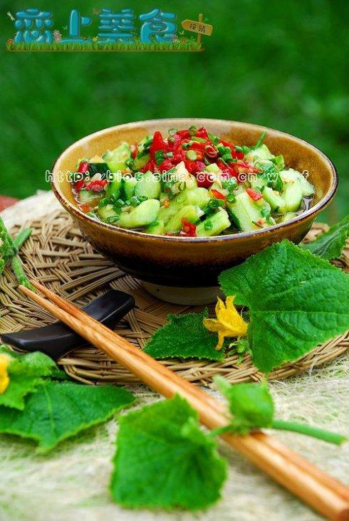 蒜香剁椒黄瓜的做法