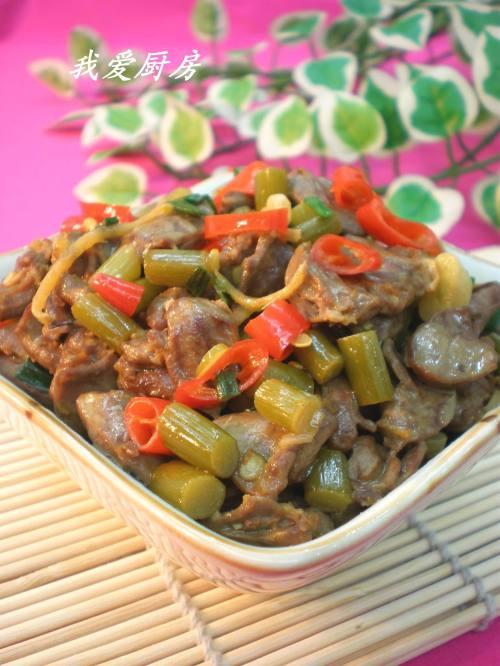 香辣鸡心的做法