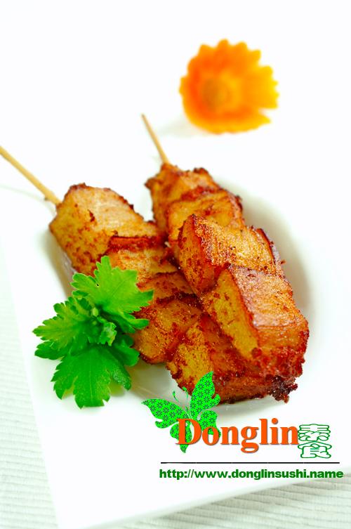 沙嗲菇粒串的做法