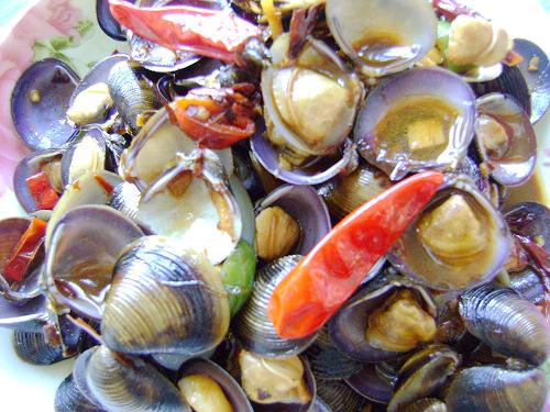 辣炒小河蚌的做法