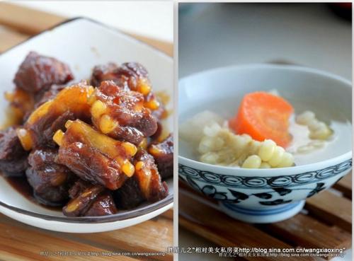 糖醋小排和连汤端的做法