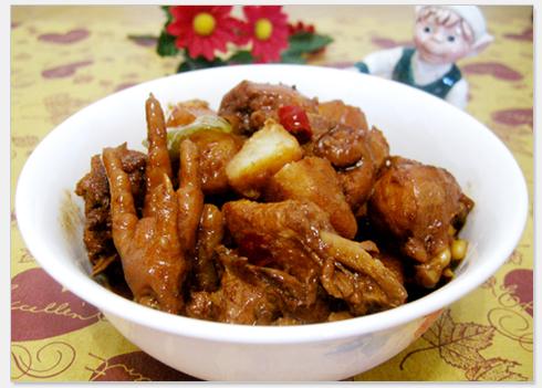 酱香土豆炖鸡块的做法