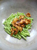 肉片烧豆角的做法