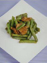 肉片烧豆角的做法