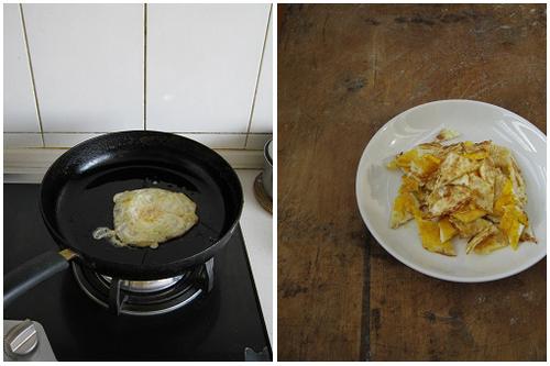 荷包蛋丝瓜汤的做法