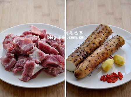 枸杞山药排骨汤的做法