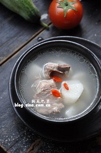 枸杞山药排骨汤的做法