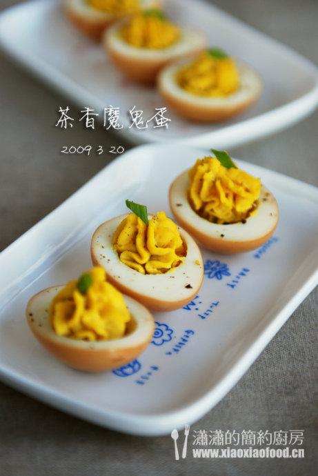茶香魔鬼蛋的做法