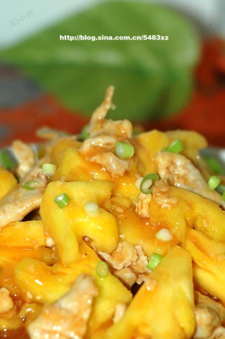 菠萝肉片的做法