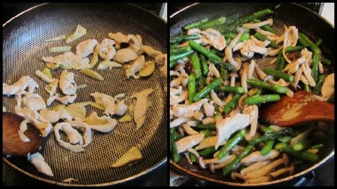 芦笋鸡片的做法