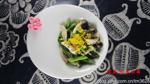 芦笋鸡片的做法