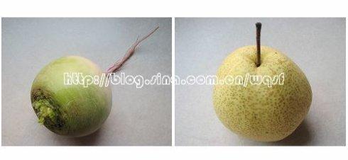 甜梨双丝的做法