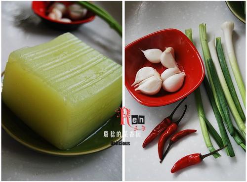 陕西风味炒凉粉的做法