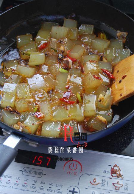 陕西风味炒凉粉的做法