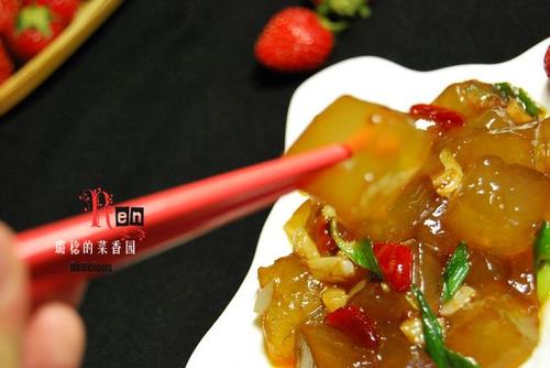 陕西风味炒凉粉的做法