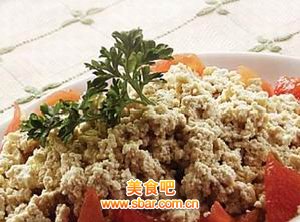 西红柿拌豆腐的做法