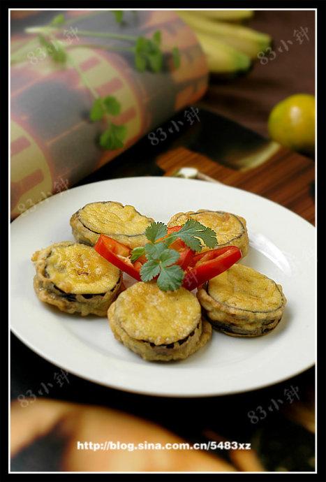 酥炸茄夹的做法