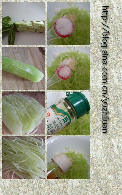 清口莴笋的做法