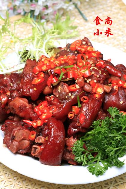 潇湘茶油猪手的做法