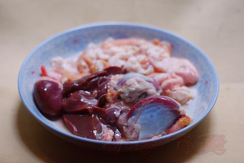 大葱炒鹅杂的做法