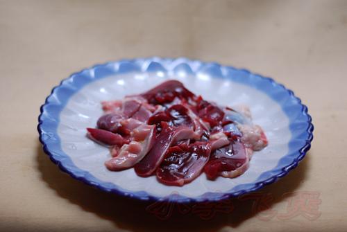 大葱炒鹅杂的做法