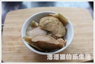 芥菜皮炒肉丝的做法