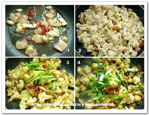 大盆花菜的做法