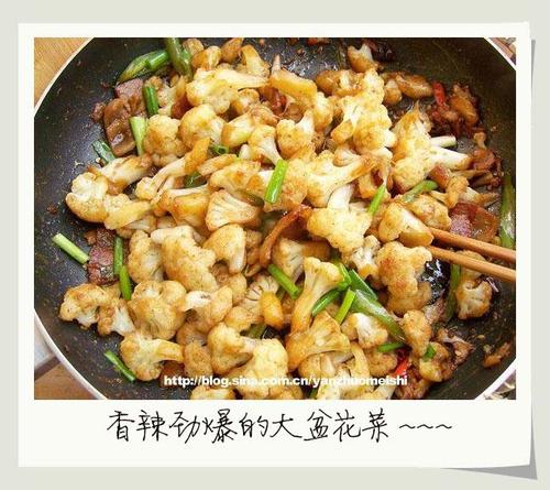 大盆花菜的做法