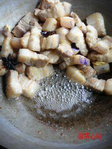 五花肉炖白萝卜的做法