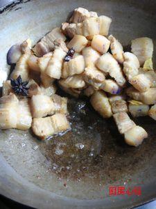 五花肉炖白萝卜的做法