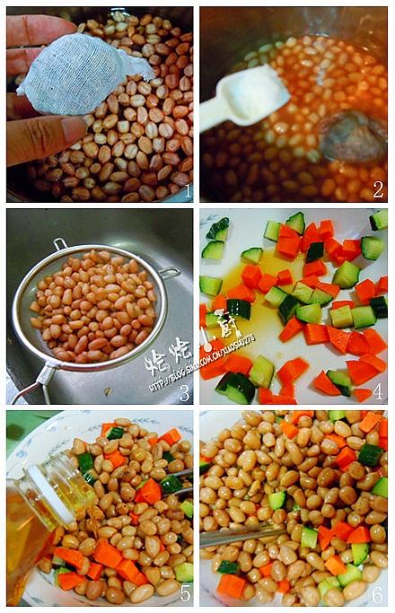 五香花生米的做法