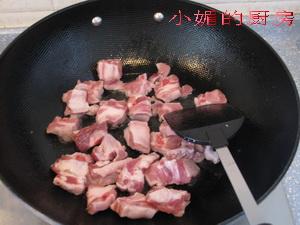 豉香南瓜焖排骨的做法