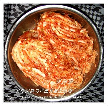 腌制辣白菜的做法