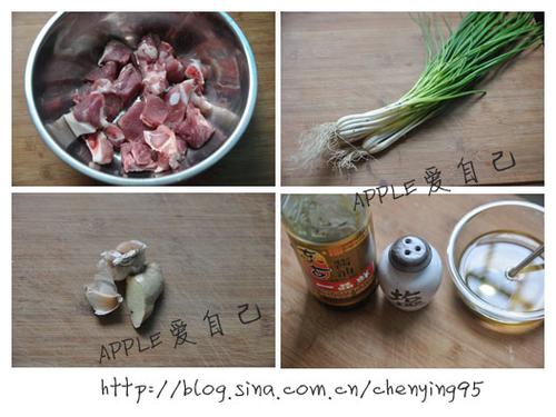 葱油排骨的做法