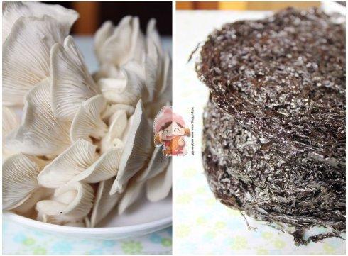 紫菜鲜菇蛋花汤的做法