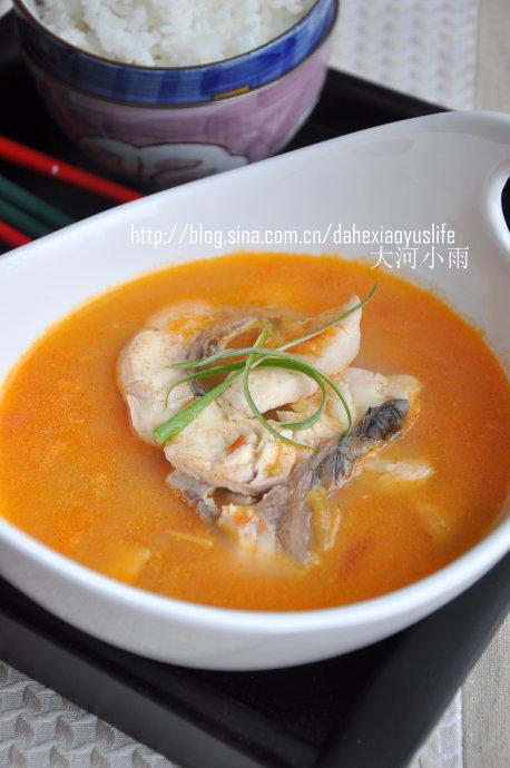 西红柿鱼片汤的做法