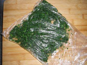 翡翠蘑菇肉丝的做法